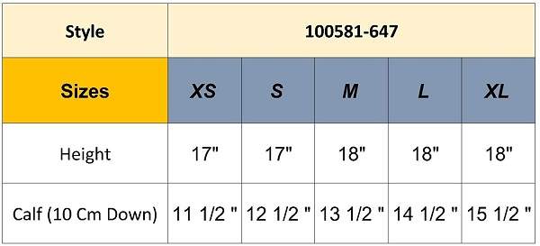 sizing chart 