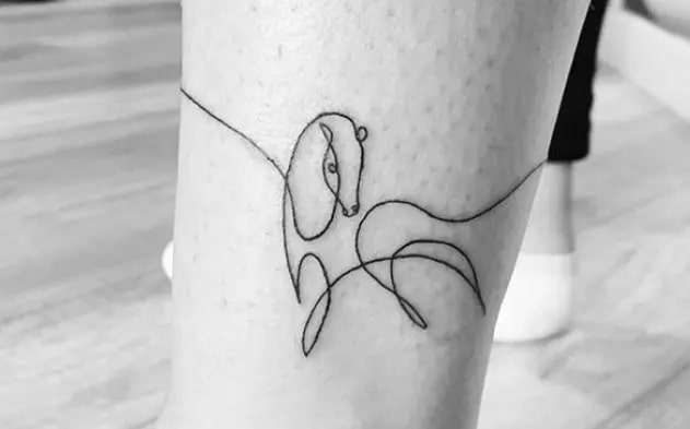 21 Small Horse Tattoo Ideas For Women  Styleoholic