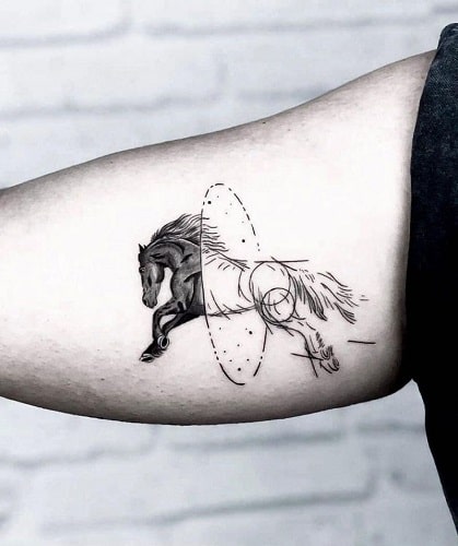 50 Amazing Horse Tattoos with Meaning  Body Art Guru