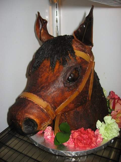 vegan horse cake